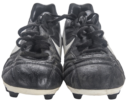 1999 Michelle Akers World Cup Game Used Nike Cleats Used For Penalty Kick Goal Vs. Brazil (Akers  LOA)